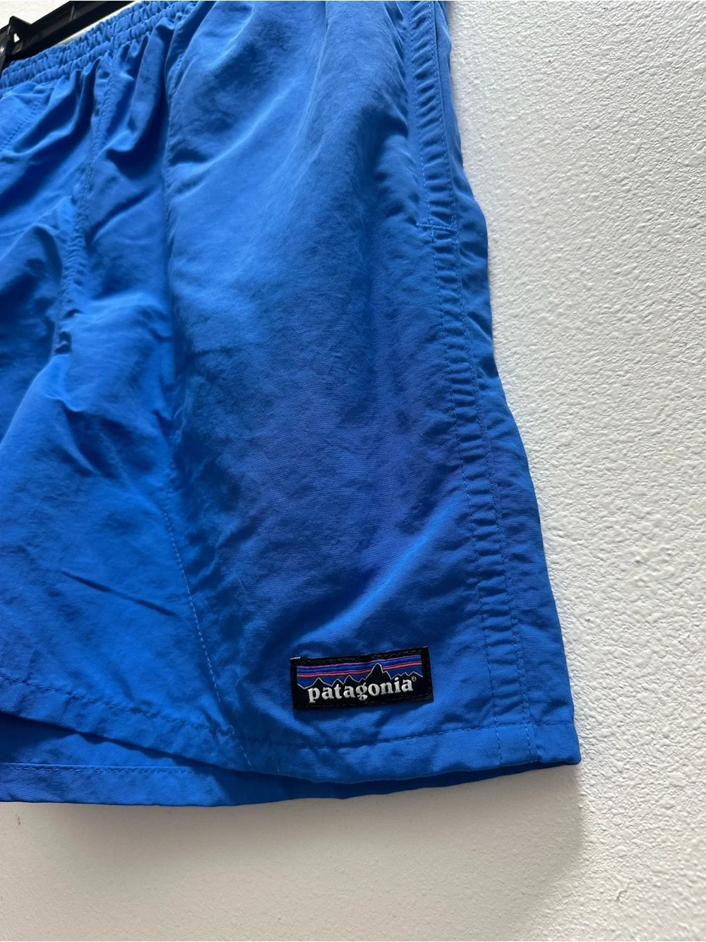 Patagonia men’s blue swim shorts